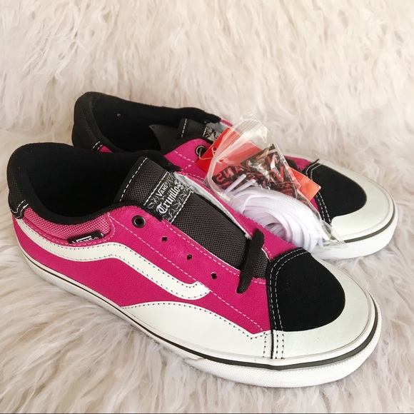 vans trujillo pink